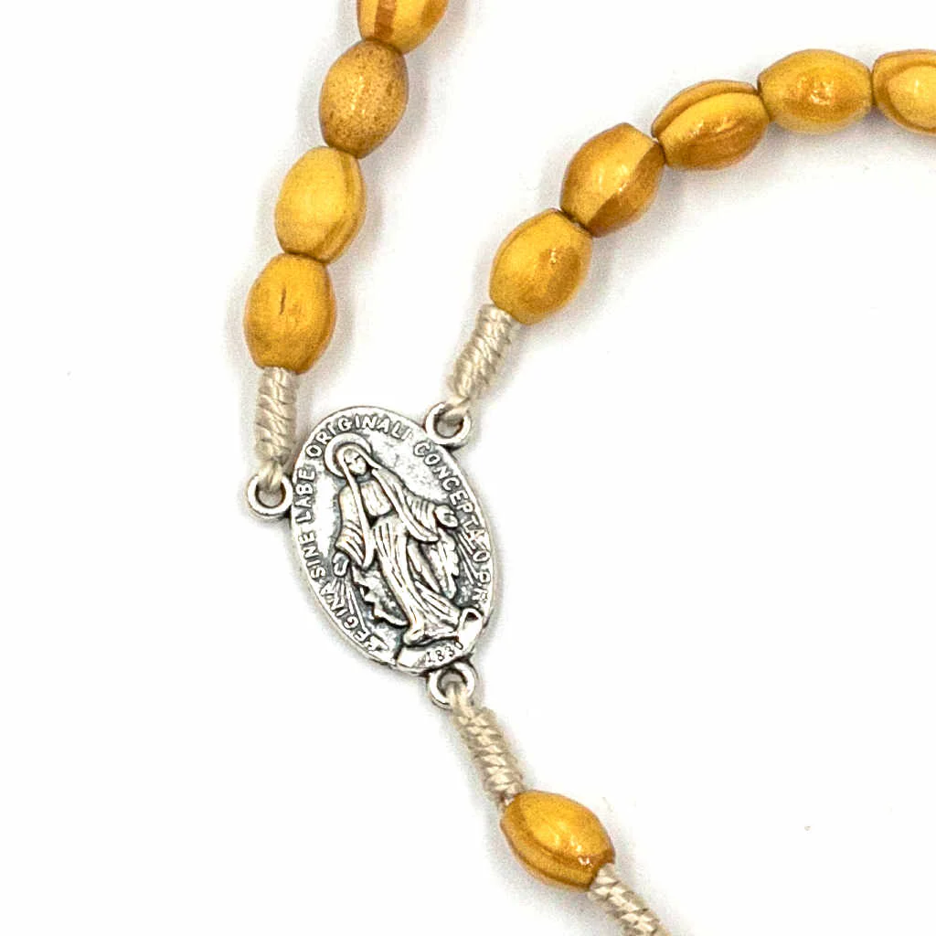 Chapelet bois franciscain - Image 3