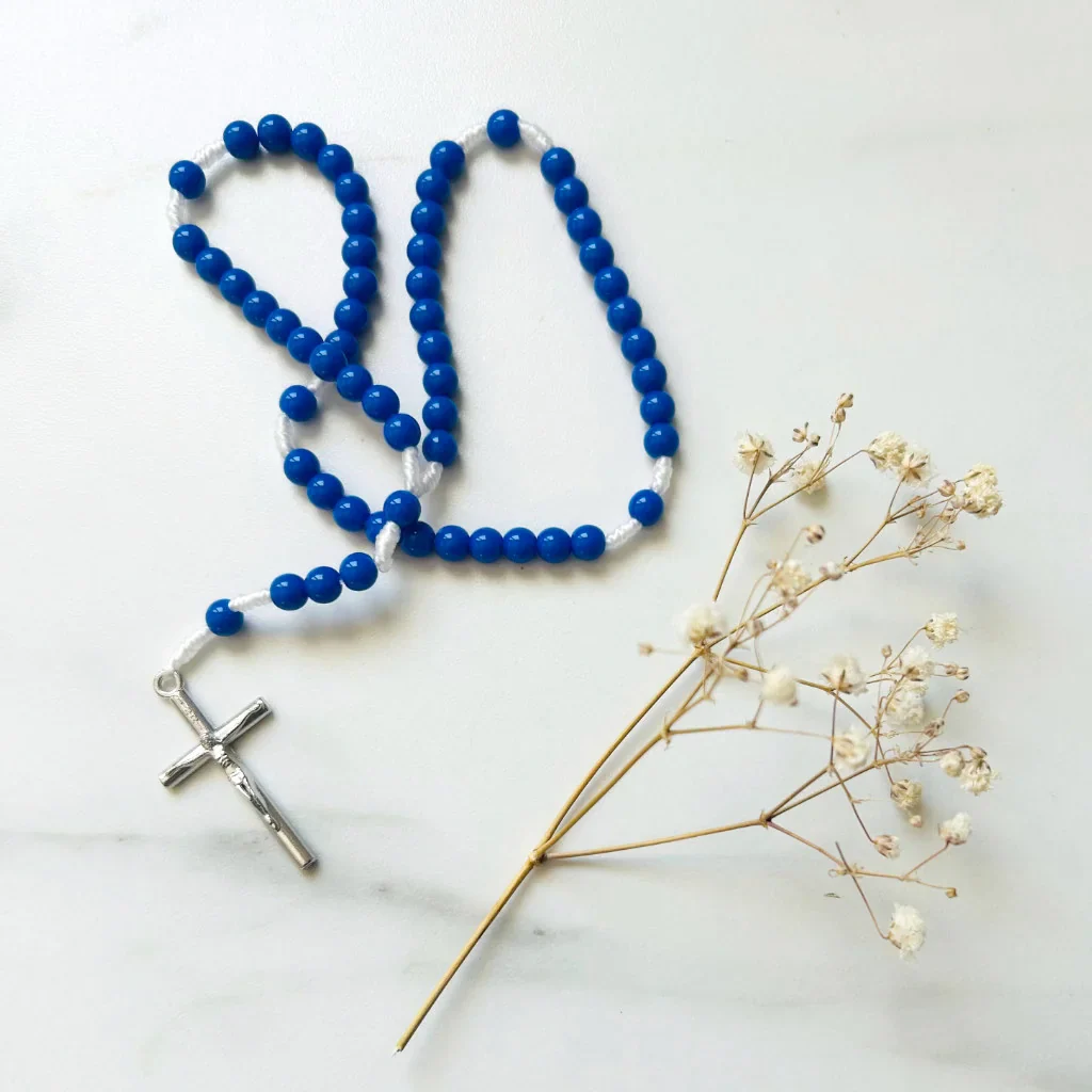 Petit chapelet bleu marial - Image 4